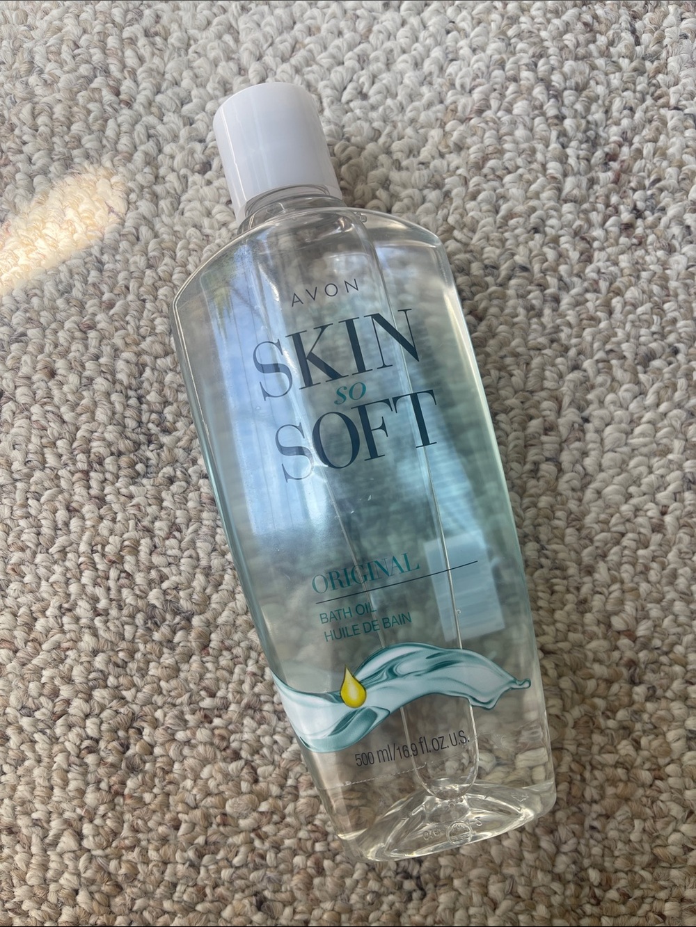 Avon Skin So Soft Original Bath Oil - Clear